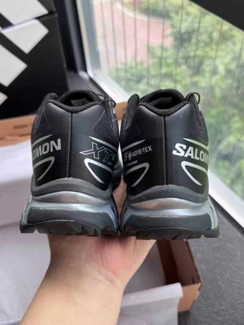 SALOMON XT-6 GORE-TEX Versatile Comfortable Low-Top Outdoor Performance Shoes fo